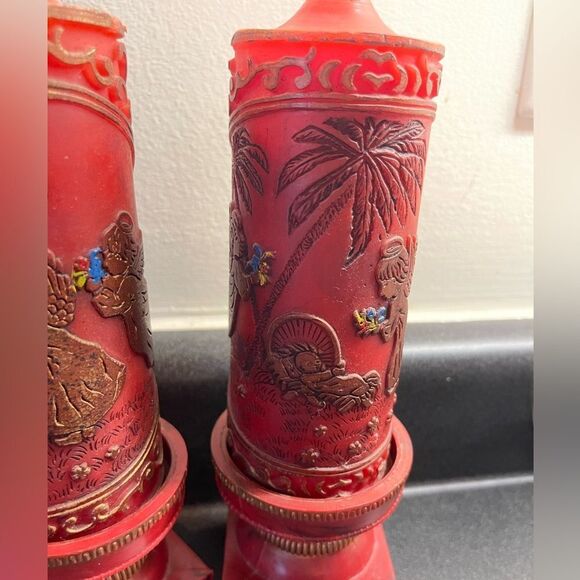 Vintage 1978 Jasco Guardian Angels Candles - Picture 2 of 5